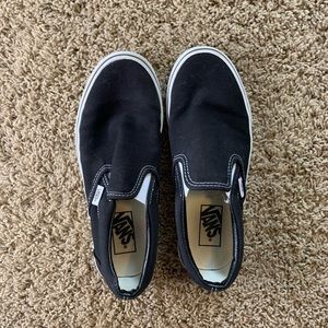 NWOT black vans